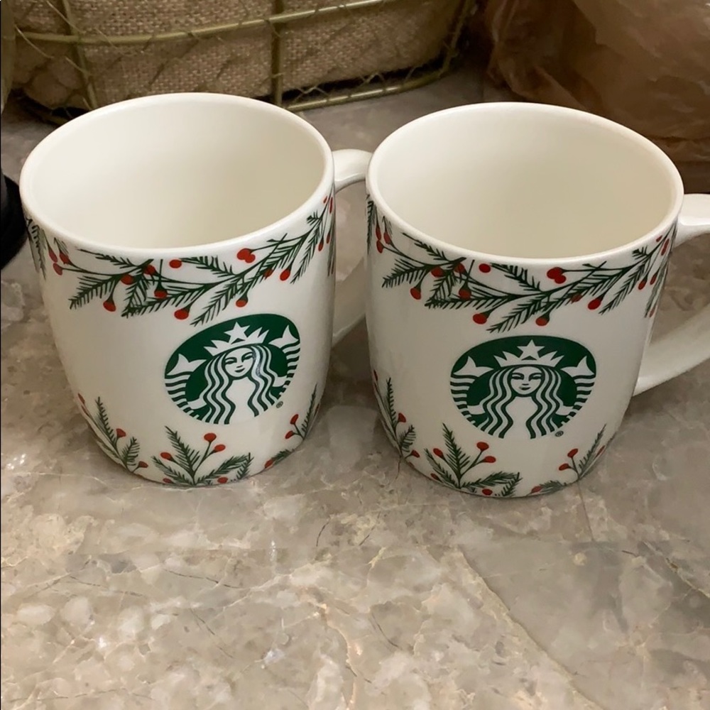 Starbucks holiday coffee mugs